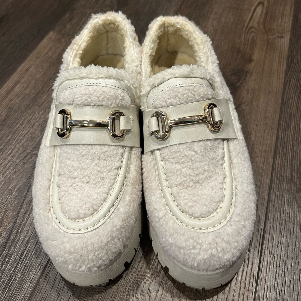 Steve Madden loafers Sherpa - Picture 8 of 10